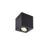 SLV Triledo Deckenleuchte Aluminium Schwarz Rund | Geeignet für 1x GU10 