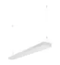 Ledvance Panneau LED Linéaire Suspension luminaire IndiviLED 42W 4650lm - 830 Blanc Chaud | 120x12cm - UGR <25 - Dali Dimmable