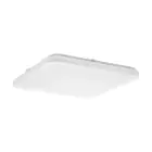 Eglo Mur et Plafonnier Frania Acier Blanc 5.5W 600lm - 830 Blanc Chaud | IP20 